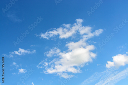 Fototapeta Naklejka Na Ścianę i Meble -  Blue sky white cloud