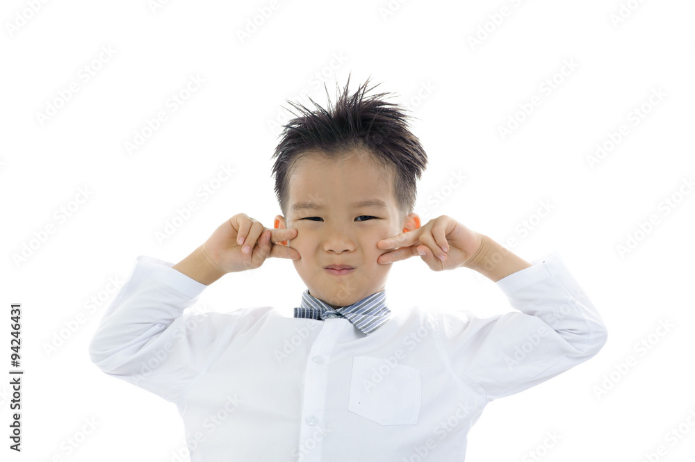 Asian boy smiling Asian boy smiling