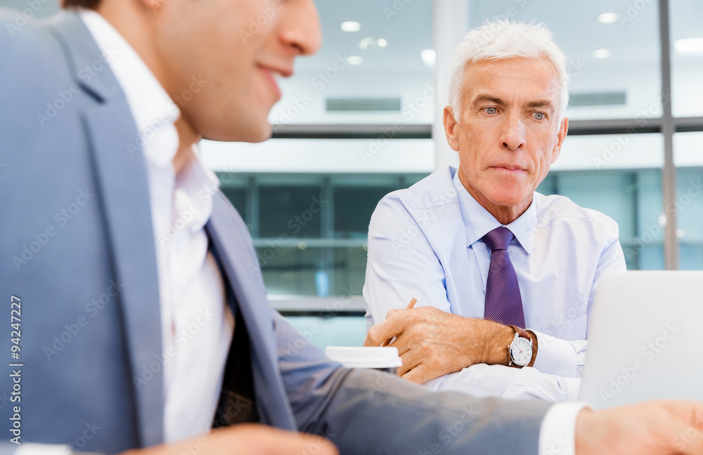 Obraz premium Working together effectively