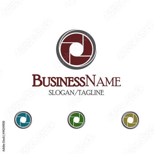photography vector logo icon