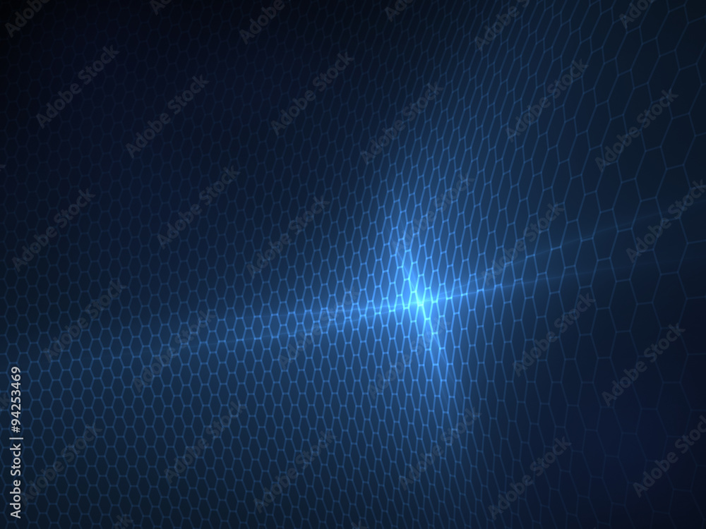 blue background of hexagons blue background of hexagons
