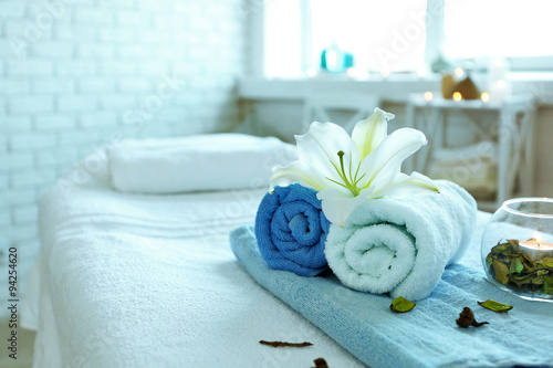 Fototapeta Naklejka Na Ścianę i Meble -  Place for relaxation in modern wellness center