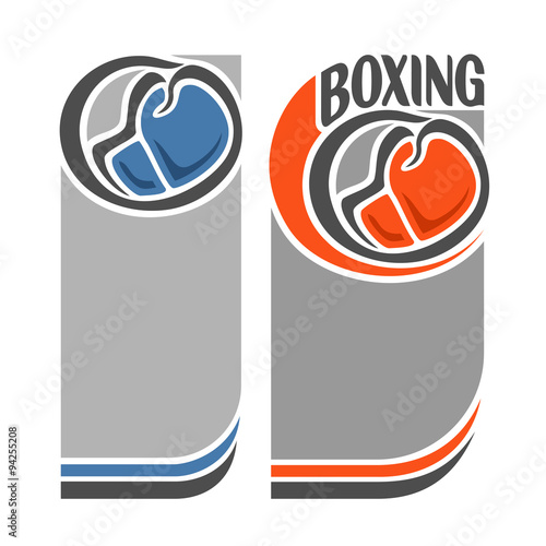 Background images for text on the theme of boxing