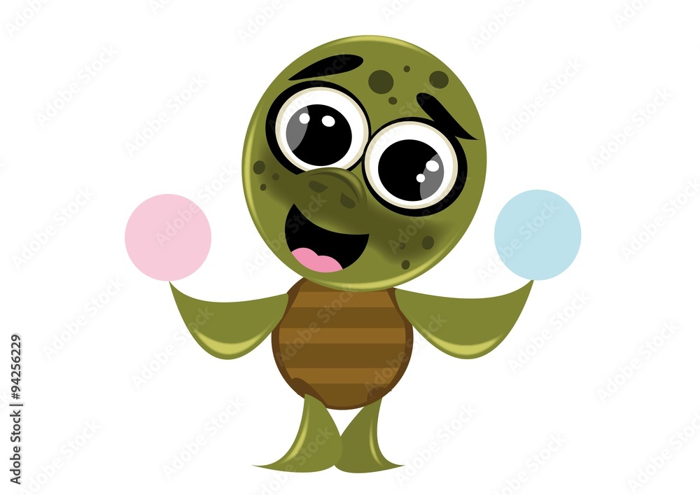 Obraz premium żółw