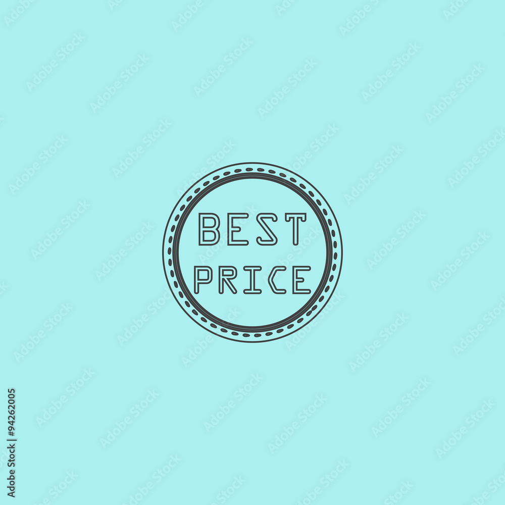 Best Price Icon, Badge, Label or Sticker