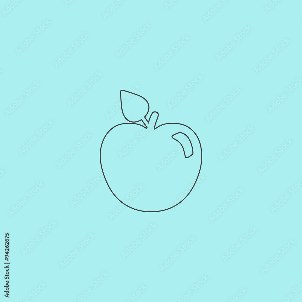 apple vector icon apple vector icon
