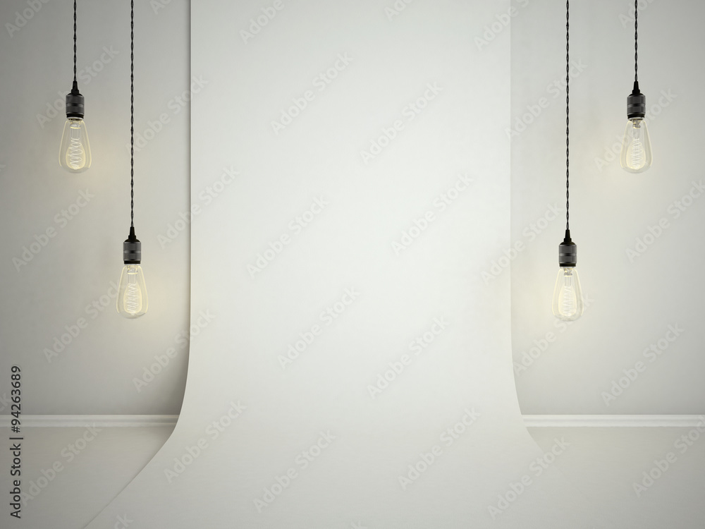 Blank folded white wall. Template mock up3d illustraton for adding your design. Blank folded white wall. Template mock up3d illustraton for adding your design.