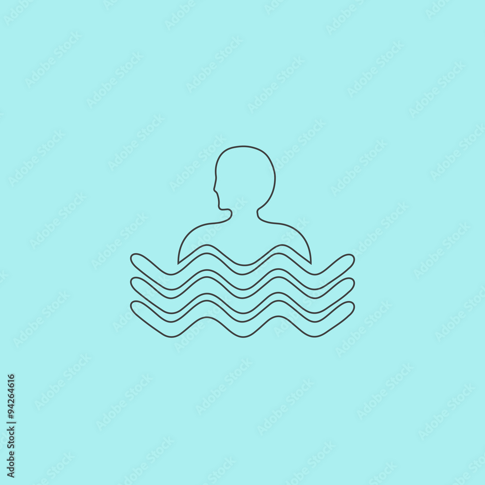 swimming pool icon swimming pool icon