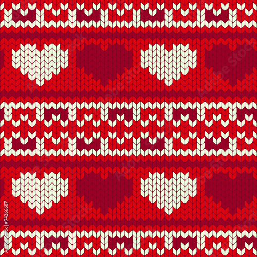 Christmas Seamless Knitting Pattern