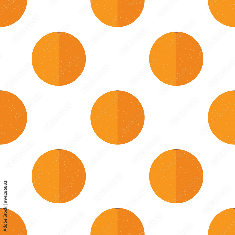 Seamless pattern with oranges Seamless pattern with oranges