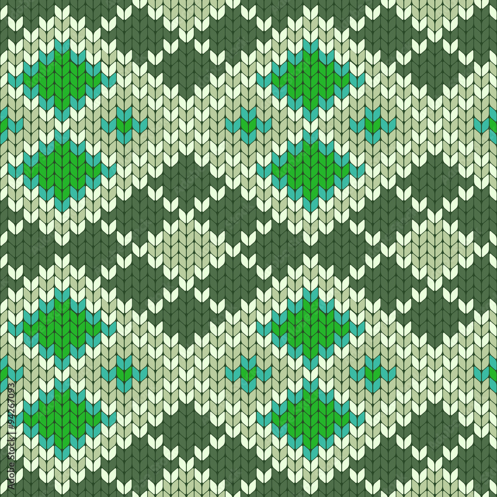 Christmas Seamless Knitting Pattern Christmas Seamless Knitting Pattern