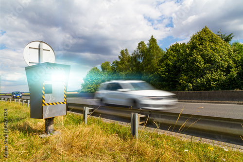 Φωτογραφία Automatic speed camera