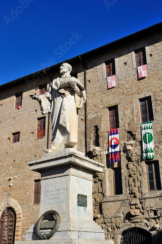 Piazza Regina Margherita e statua di Pierluigi da Palestrina - Roma - Lazio - Italia photo