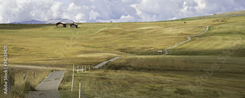 Panorama von der Seiser Alm