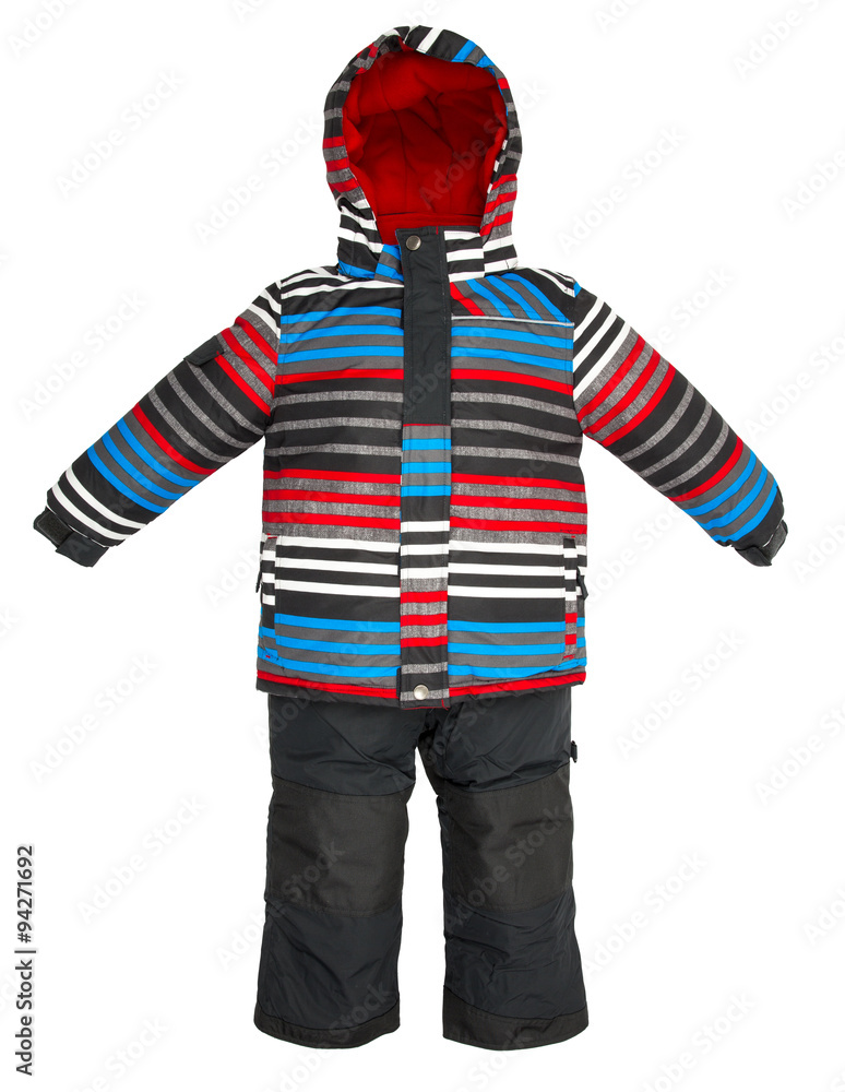 Childrens snowsuit fall Childrens snowsuit fall