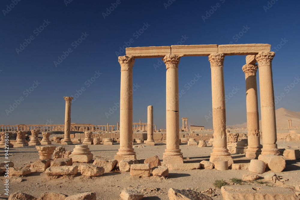 Fototapeta premium Ruins of ancient Palmyra, Syria