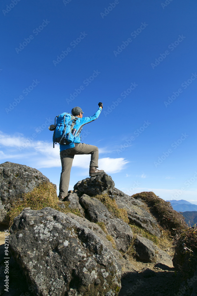 Obraz premium 登山