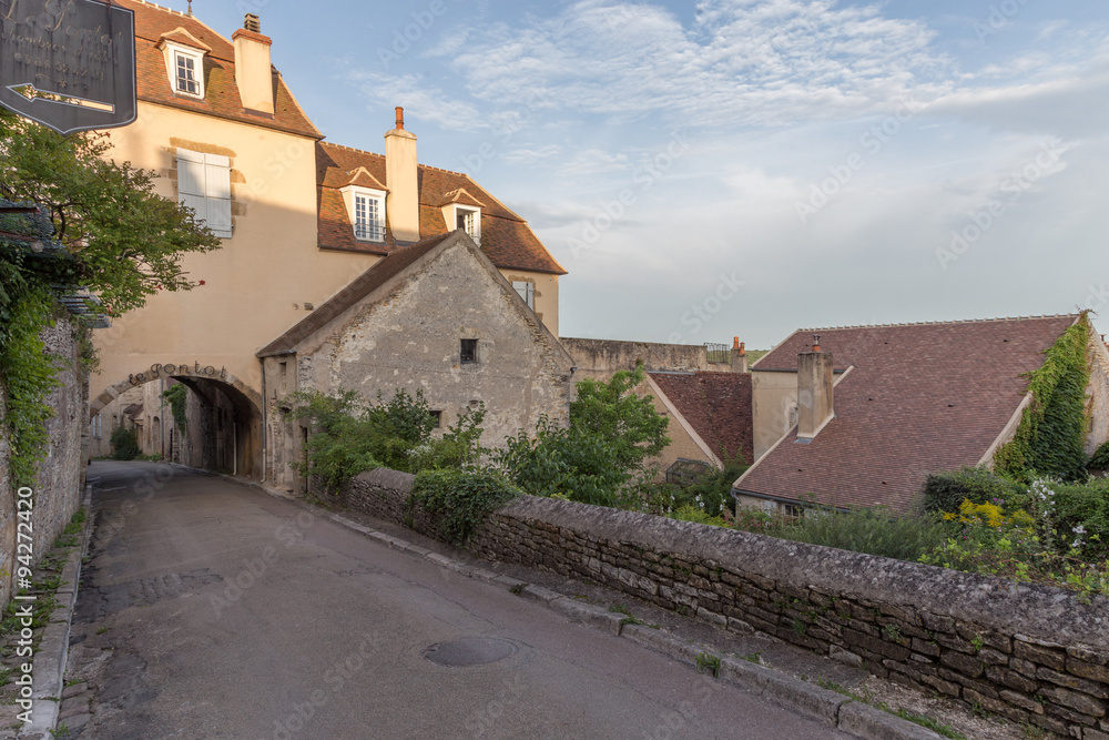 The Basilica of Vezelay, Burgundy, France. Starting point for the Camino de Santiago