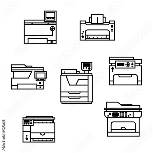 Printer icons