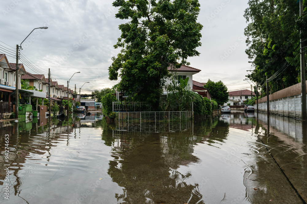 Water flood village