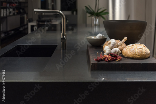 Black Granite Kitchen