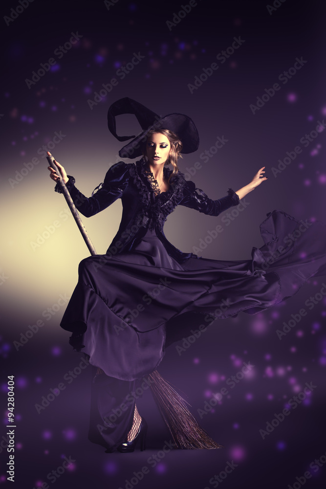 flying on a broom flying on a broom