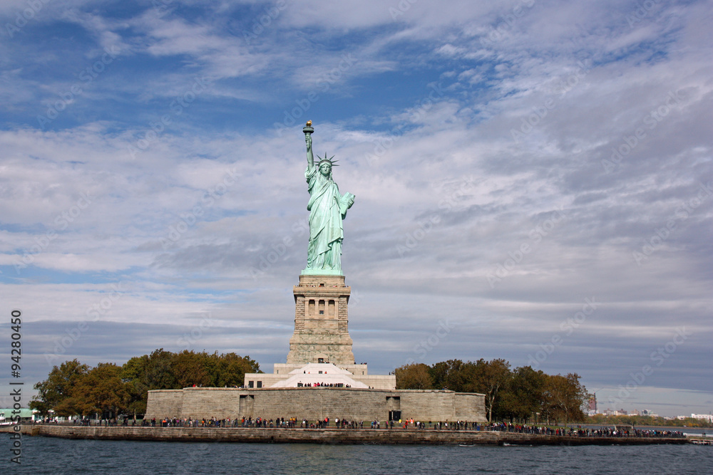 New York, la statue de la Liberté