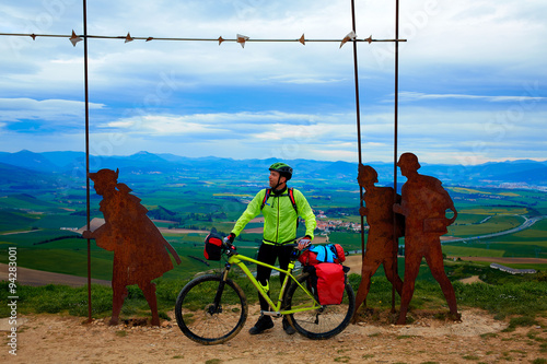 The way of Saint James Alto del Perdon Navarra photo