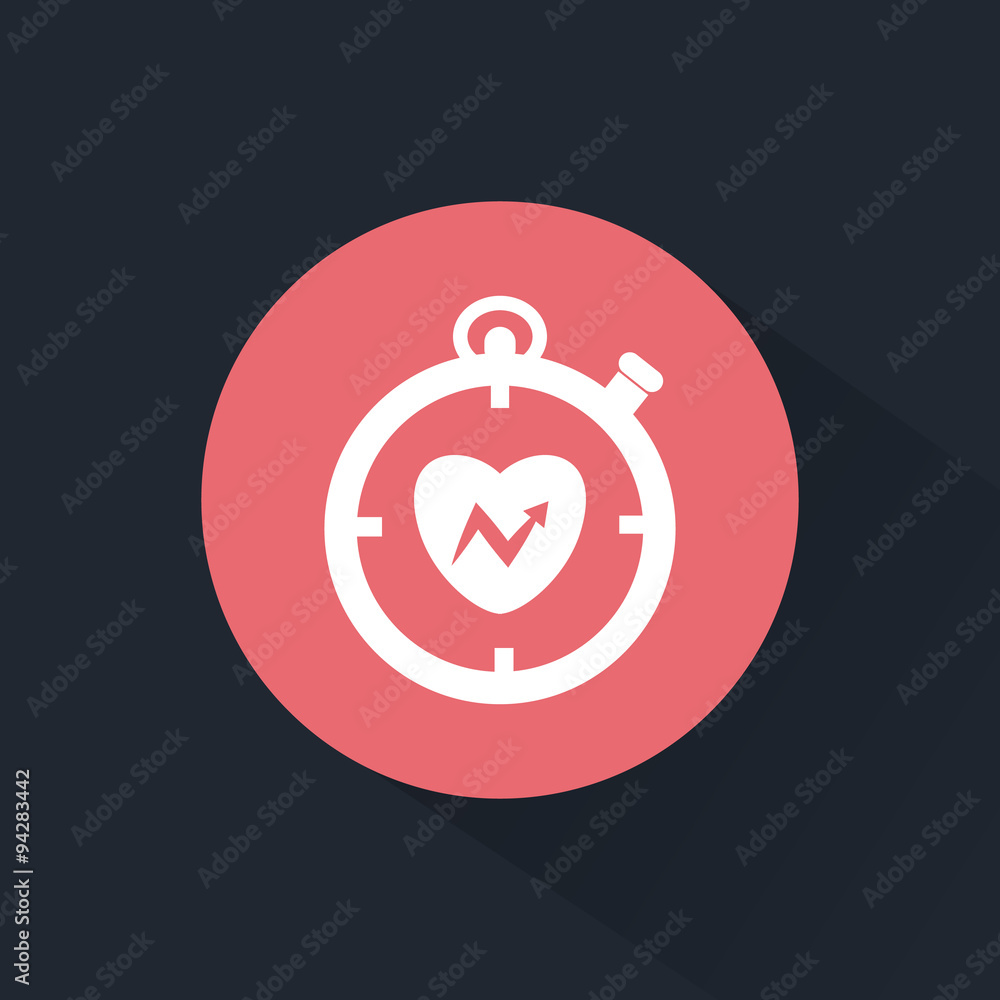 Obraz premium Sport watch icon