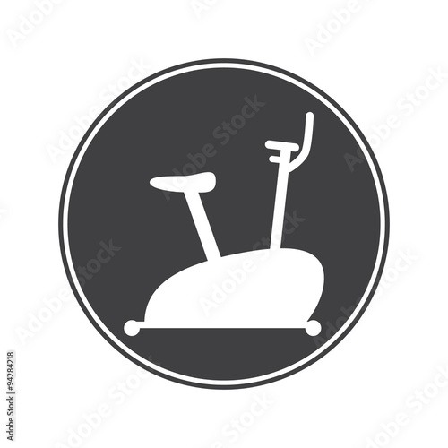 Exercise bike icon