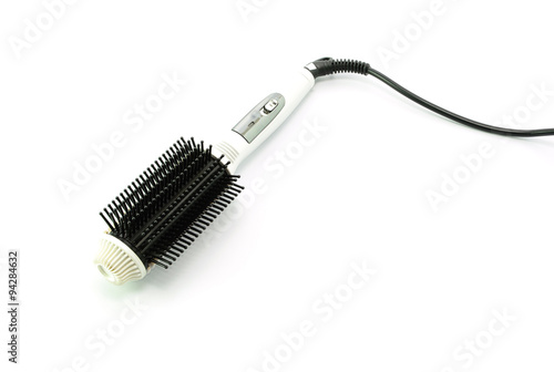 tool Hair dryer on white background