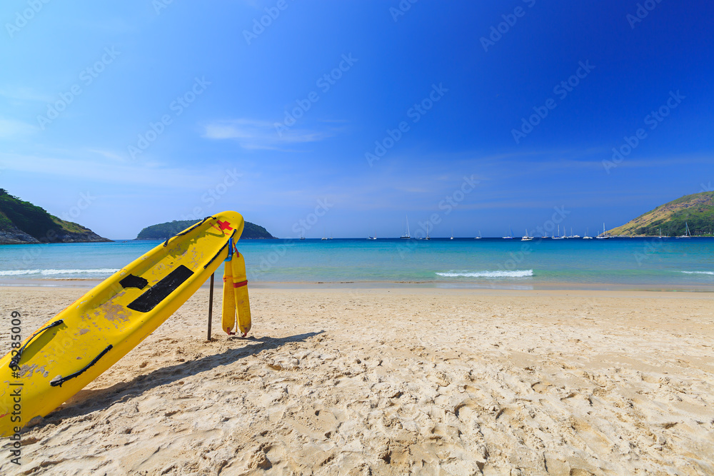 Beach on the island in Thailand Phuket