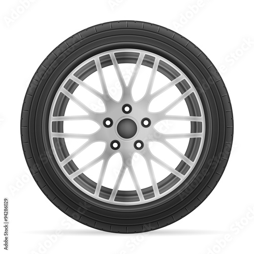 Car wheel tire
