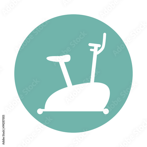 Exercise bike icon