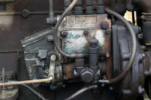 Part of the engine