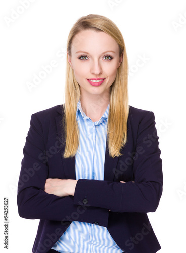 Caucasian Young Businesswoman