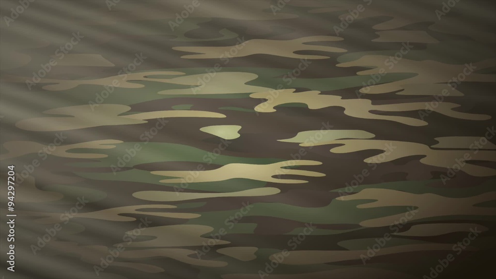 Military camouflage, video animation Military camouflage, video animation
