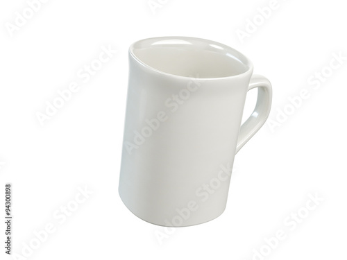 Mug mock up on white background