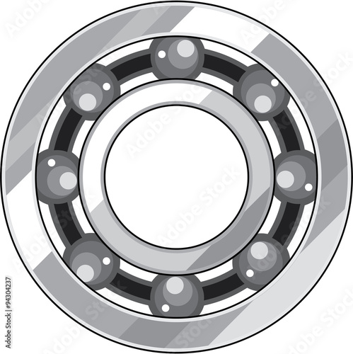 Ball bearing vector