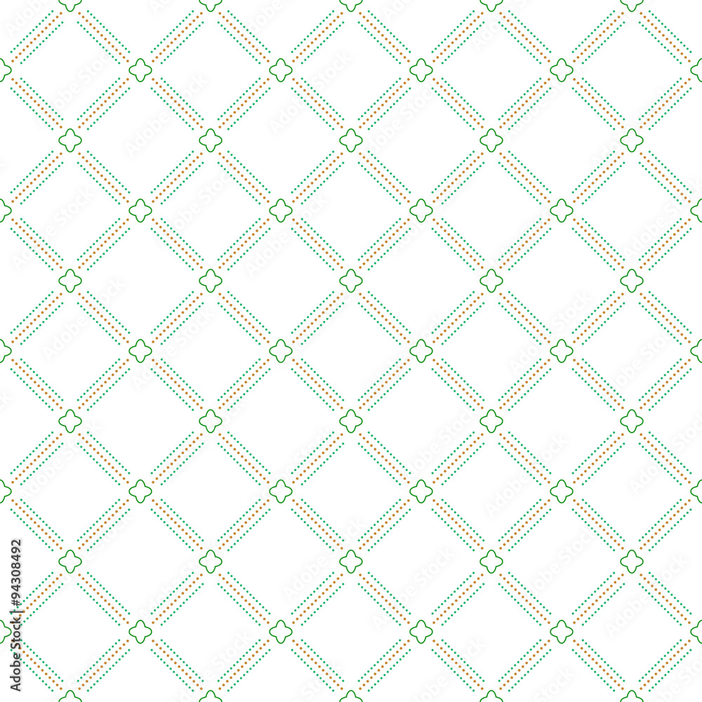Naklejka premium Modern Seamless Pattern