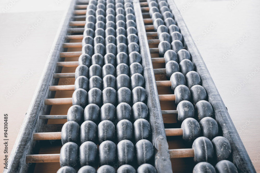Abacus. Old equipment for calculation Abacus. Old equipment for calculation