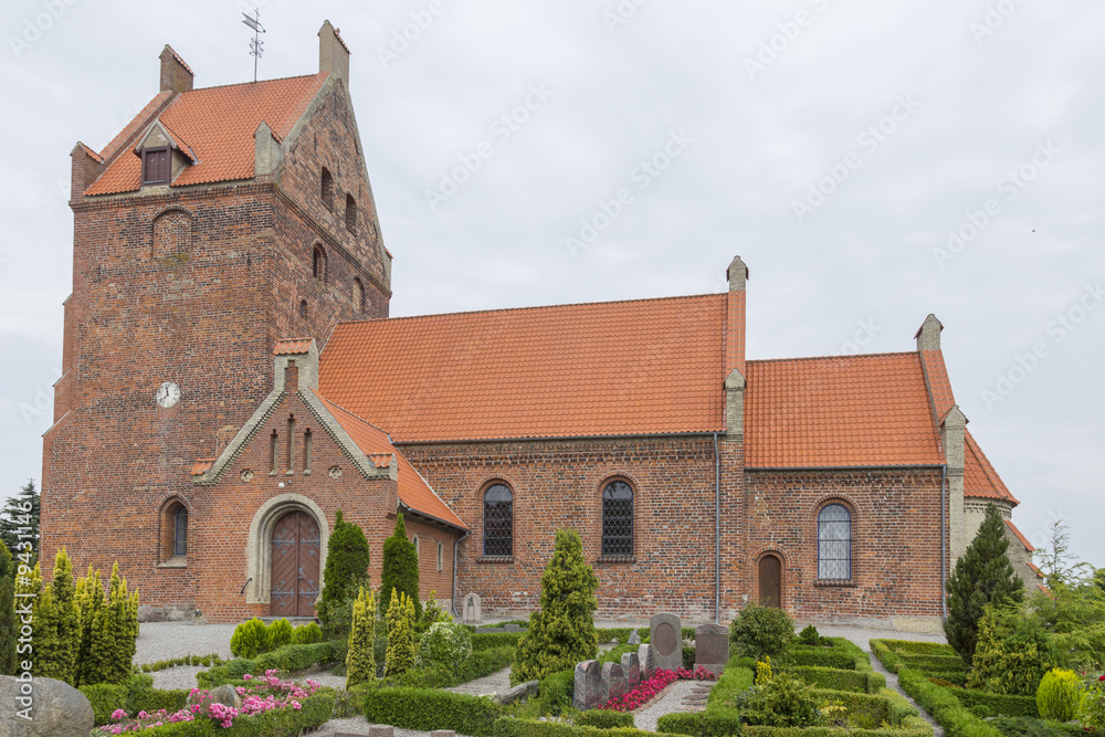 Kirche in Væggerløse Kirche in Væggerløse