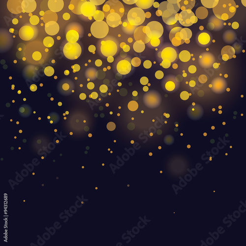 vector bokeh Festive background