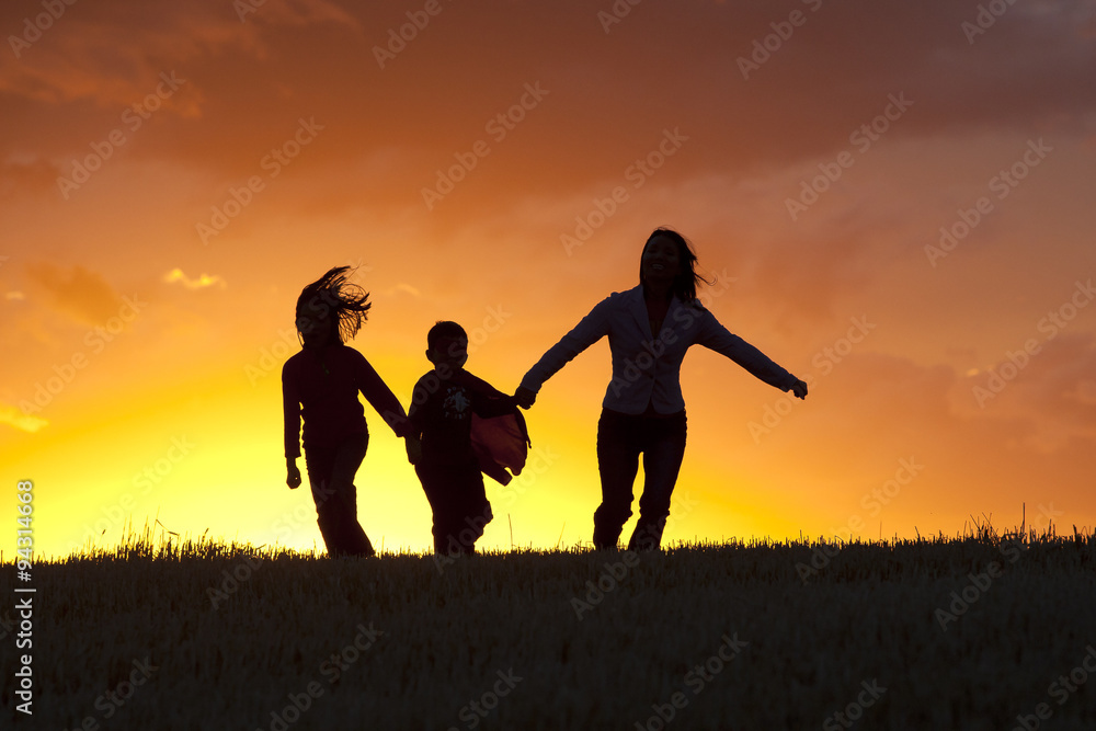 Happily skipping along. Happily skipping along.