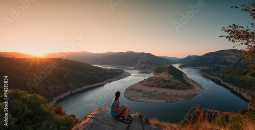 Photos Sunset at Arda River, Bulgaria.