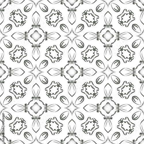 seamless pattern abstract shapes