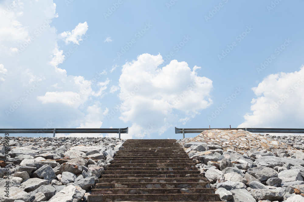 Fototapeta premium Stairway to the sky