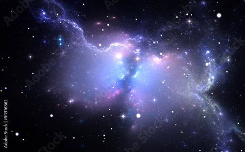 Fototapeta Naklejka Na Ścianę i Meble -  Nebula in Deep Space