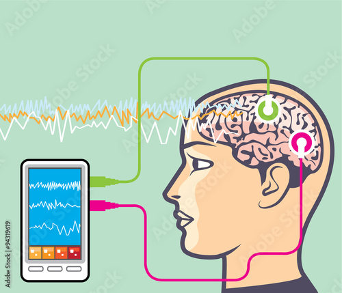 Brainwave Monitoring Vector