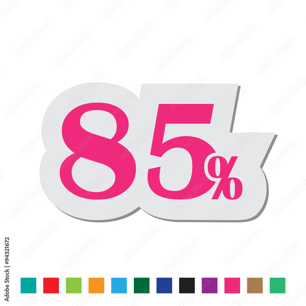 Sticky Icon discount persent Sticky Icon discount persent